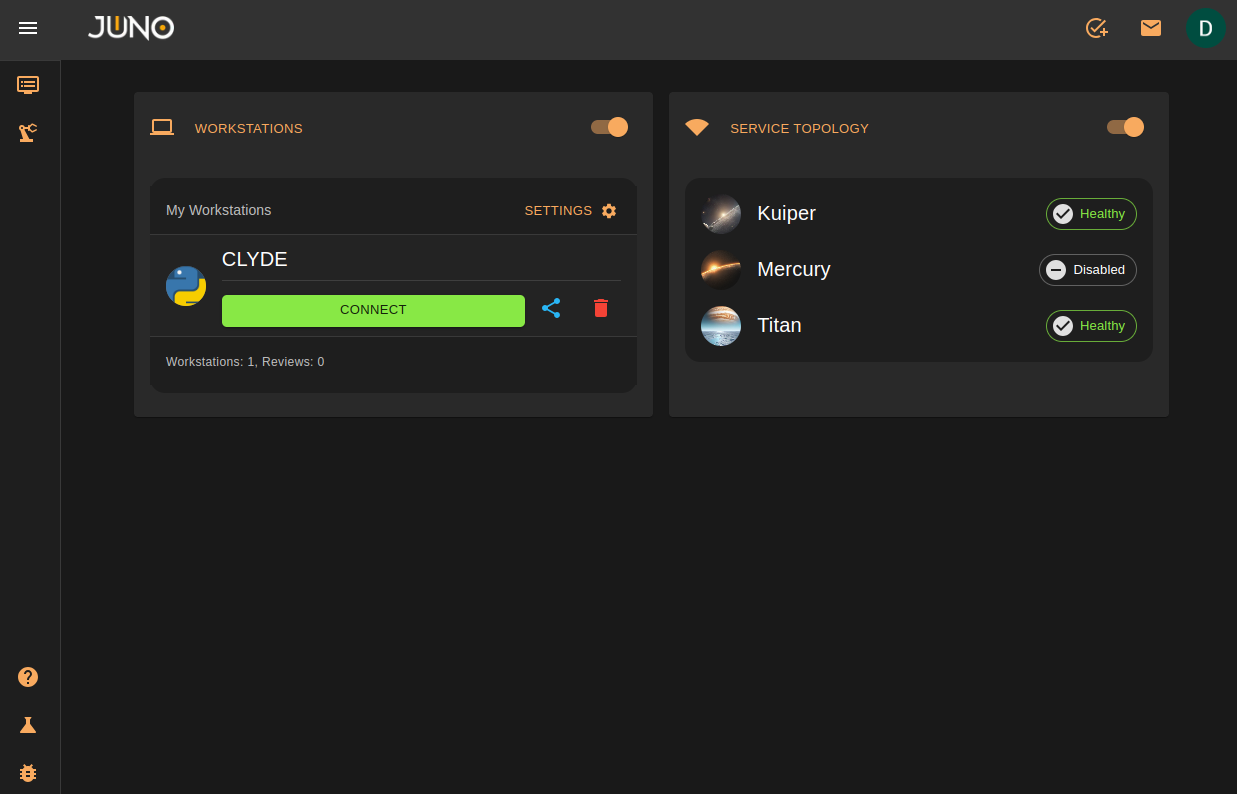 landing page