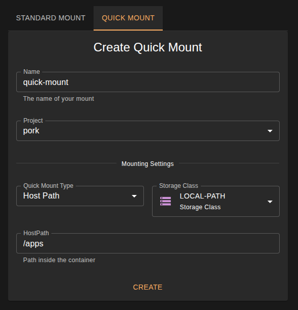 storage-quick-mount