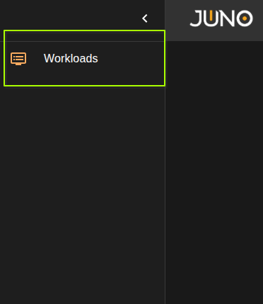settings menu