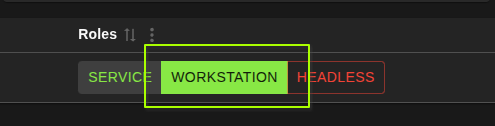 settings menu