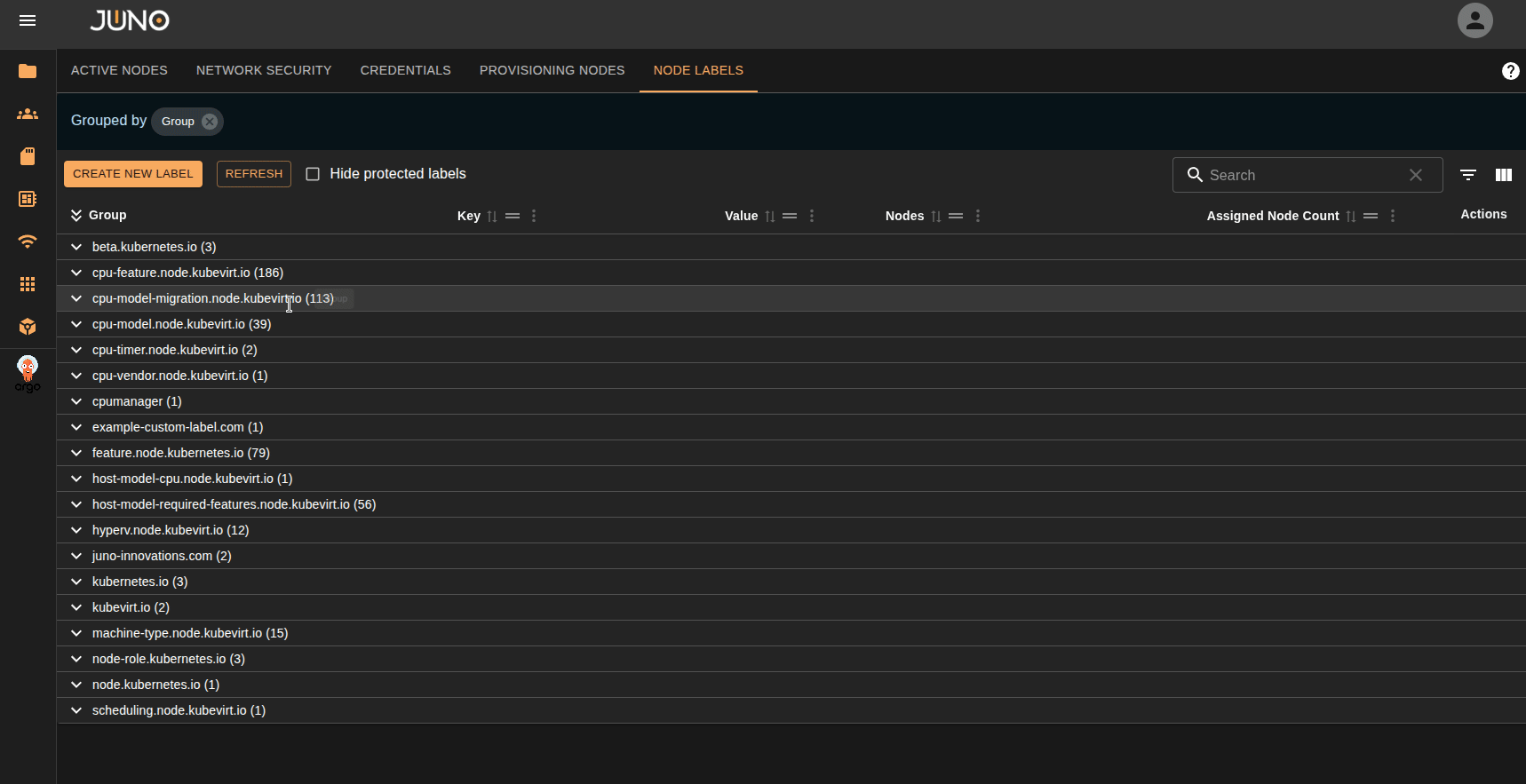 create-label-button
