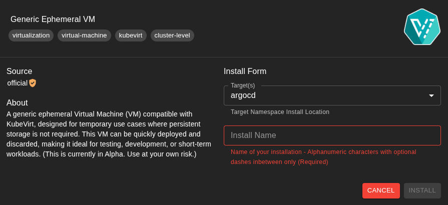 settings menu