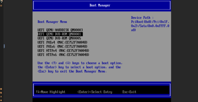 boot manager