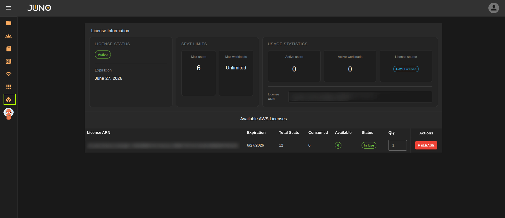 aws-license